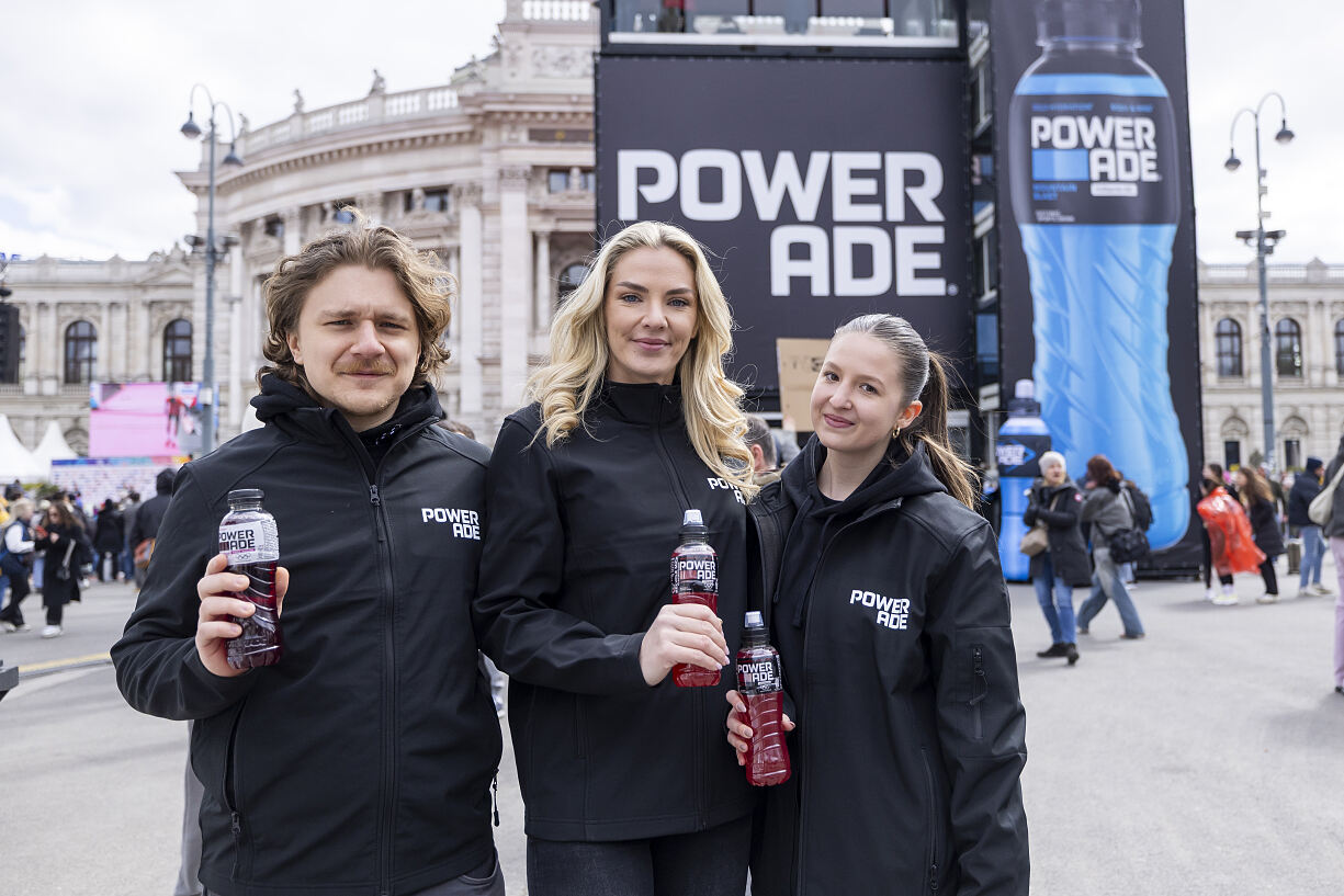 POWERADE beim Vienna City Marathon 2026