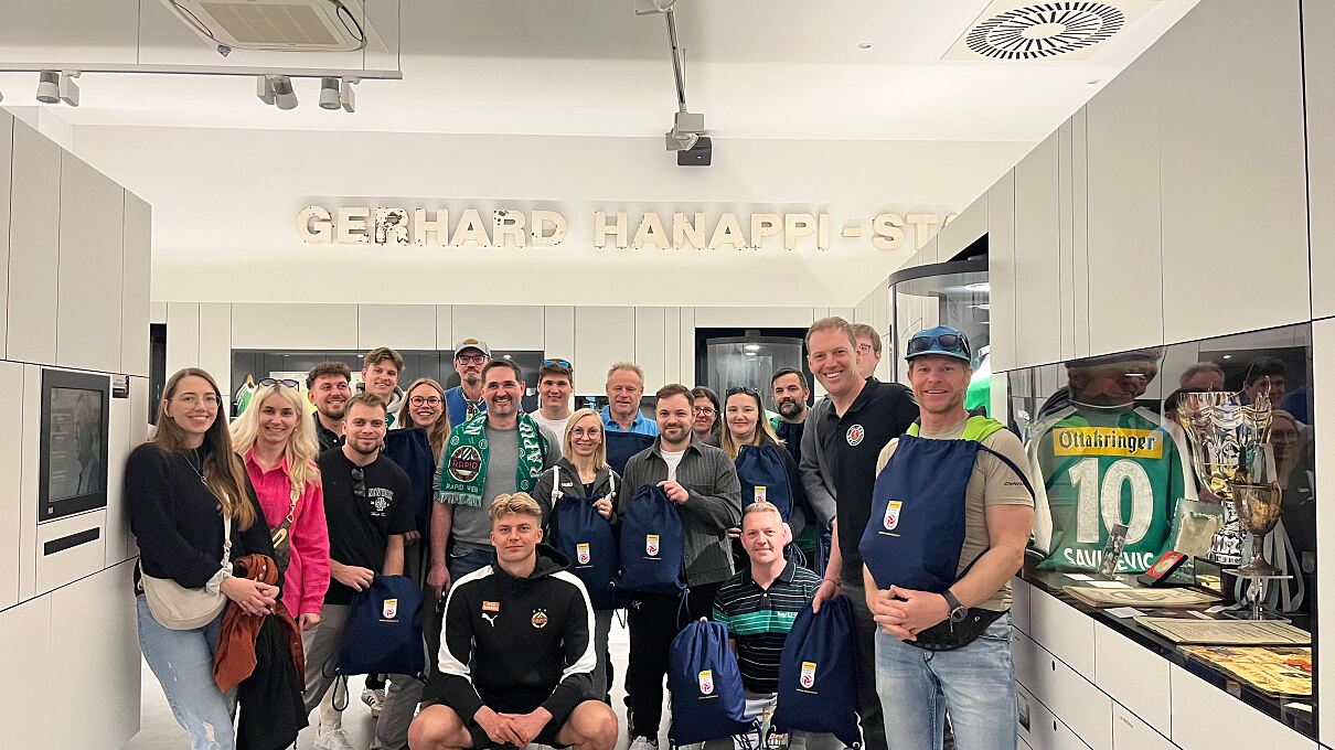 Der USC Seitenstetten zu Besuch beim SK Rapid