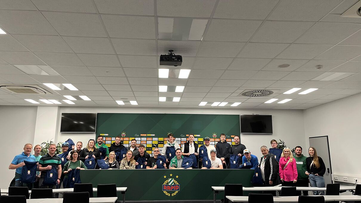 Der USC Seitenstetten zu Besuch beim SK Rapid