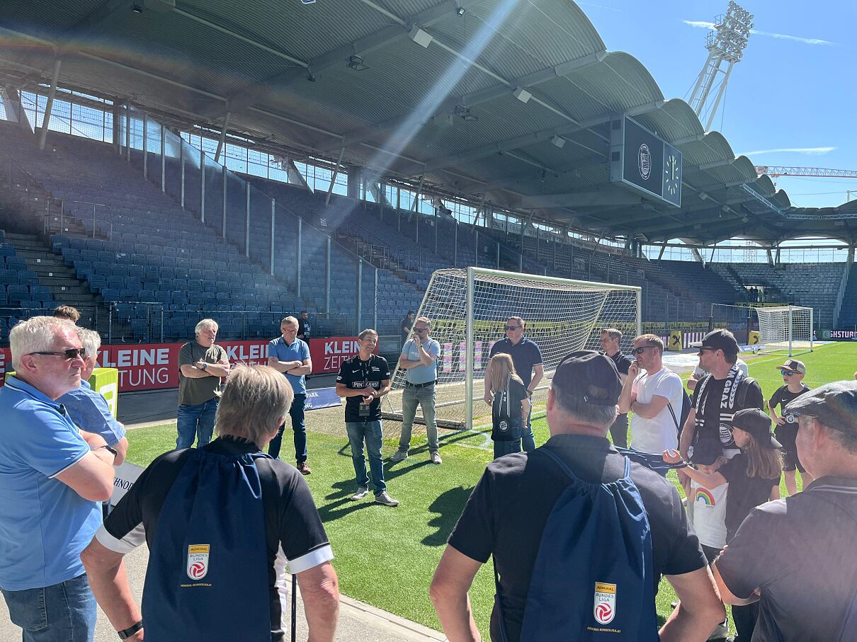 Der Pöllauer Sportklub zu Gast beim SK Puntigamer Sturm Graz