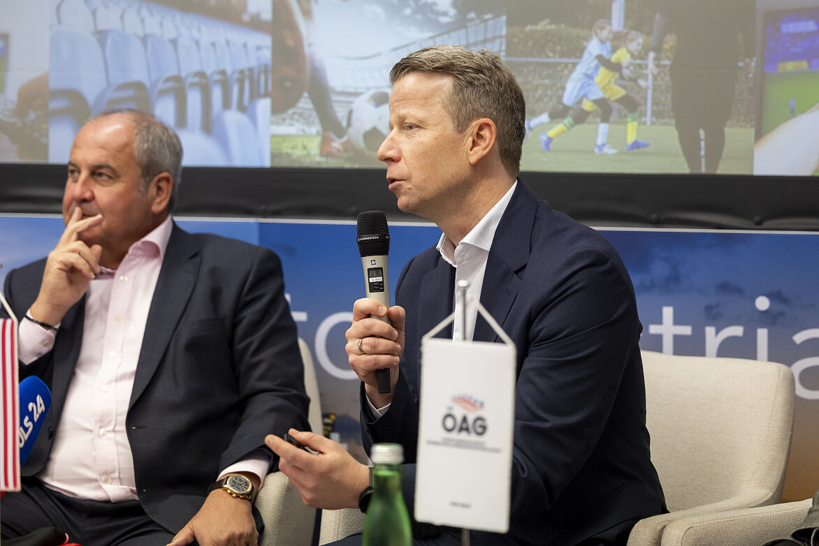 Pressekonferenz Sportsponsoring