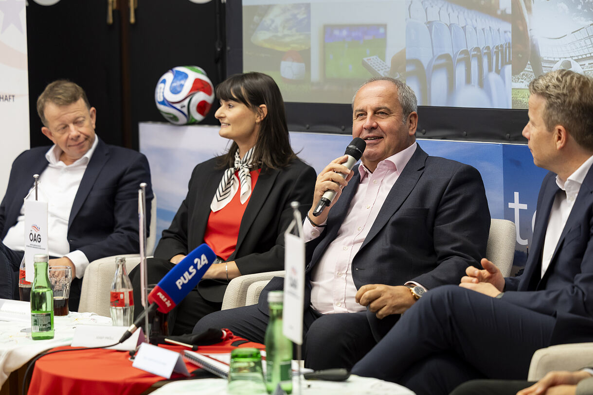 Pressekonferenz Sportsponsoring