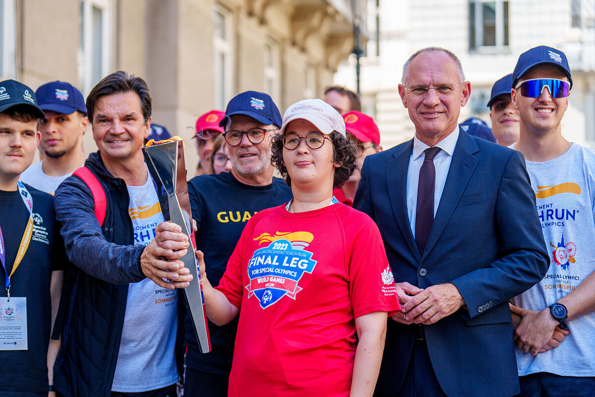 Nationale Special Olympics Sommerspiele Eröffnung