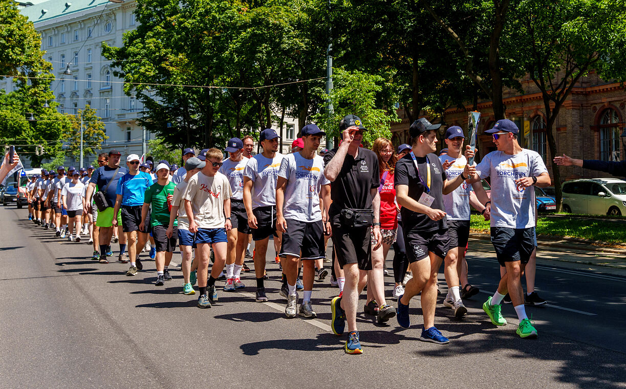Nationale Special Olympics Sommerspiele Eröffnung