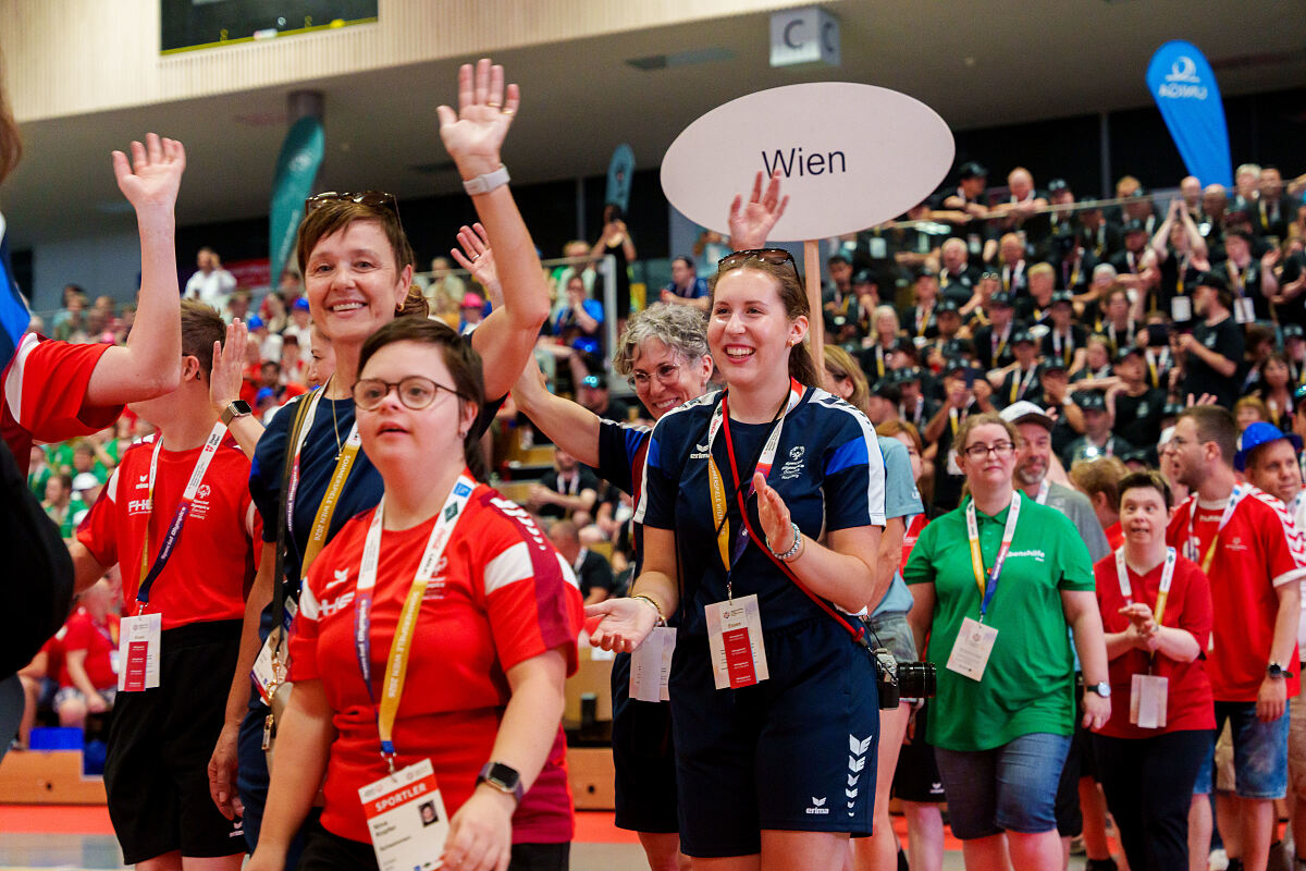Nationale Special Olympics Sommerspiele Eröffnung
