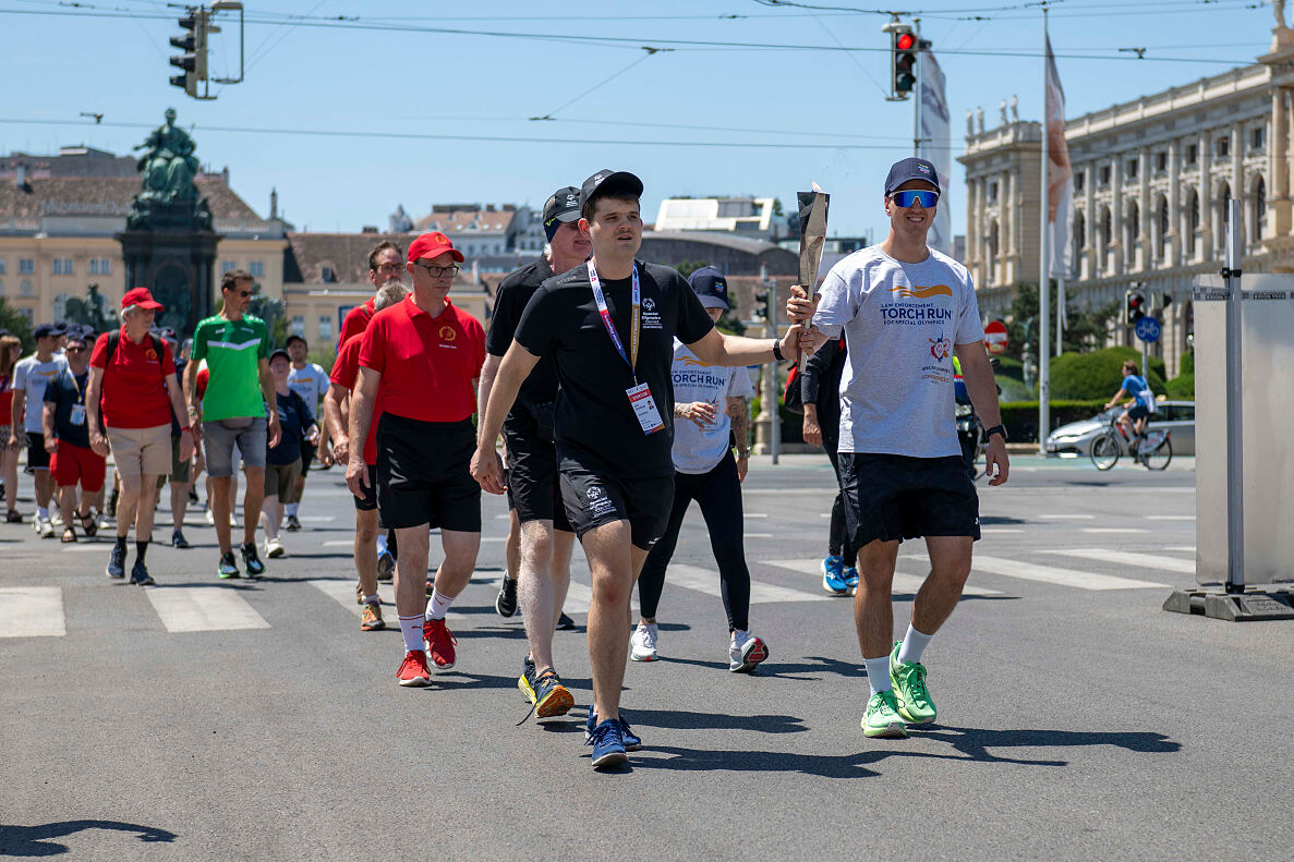 Nationale Special Olympics Sommerspiele Eröffnung
