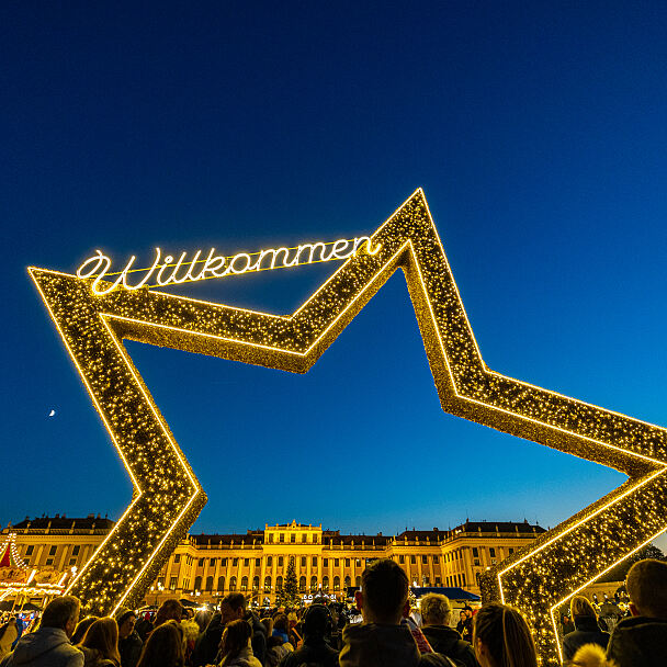 Weihnachtsmarkt Schloss Schönbrunn