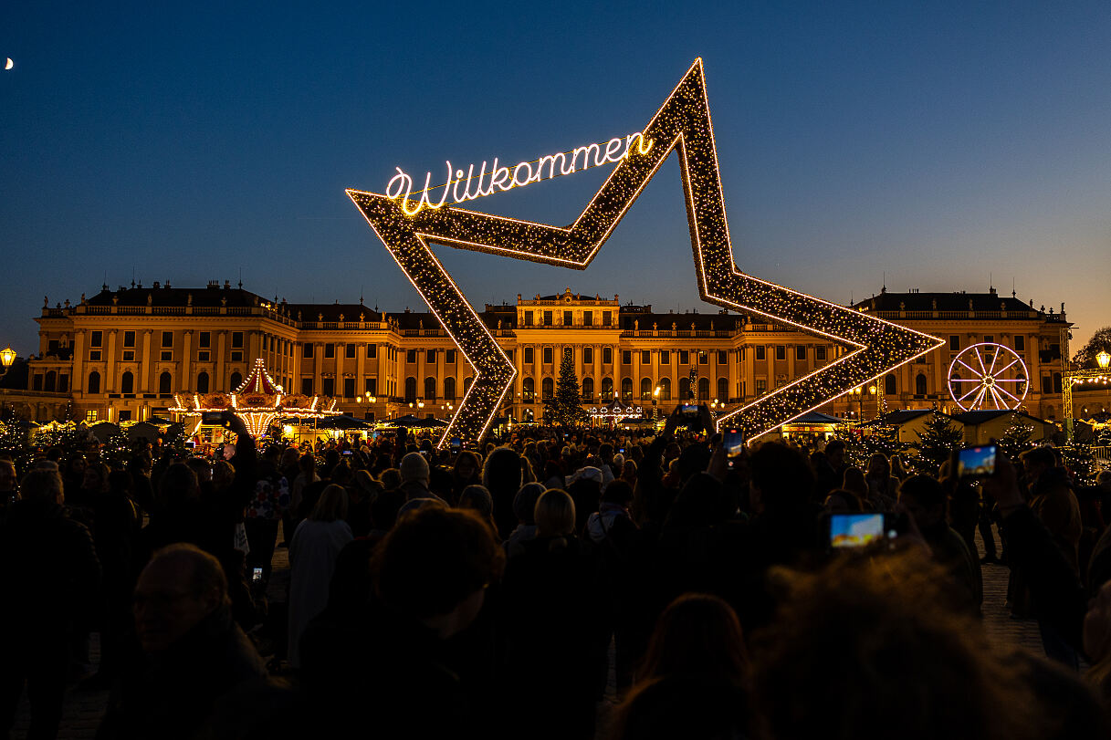 Weihnachtsmarkt Schloss Schönbrunn