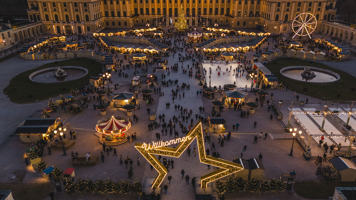 Weihnachtsmarkt Schloss Schönbrunn