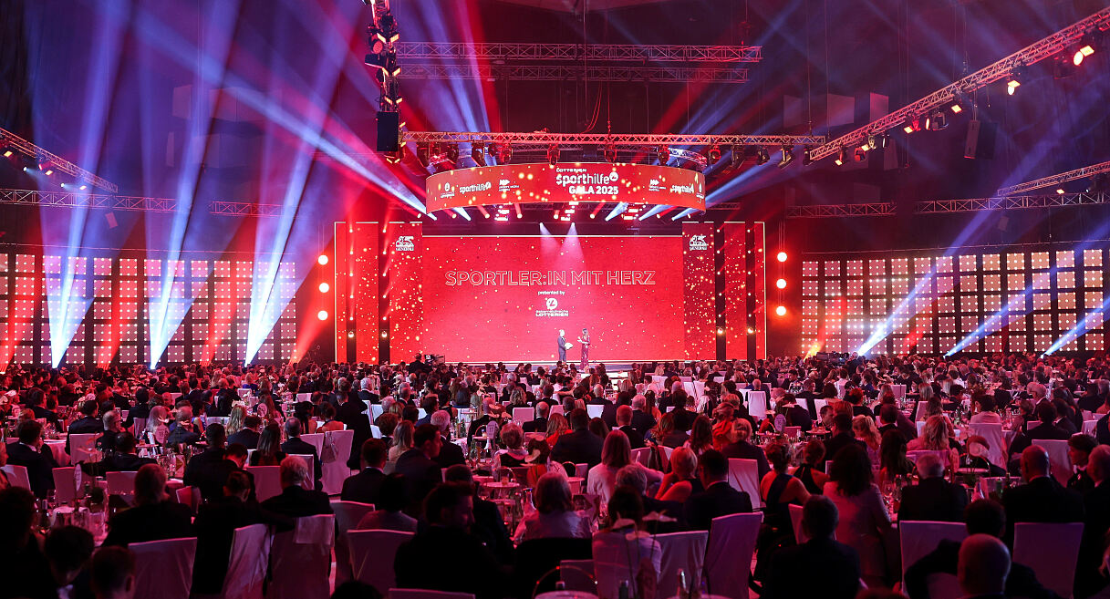 LOTTERIEN Sporthilfe-Gala_Sportler_in mit Herz