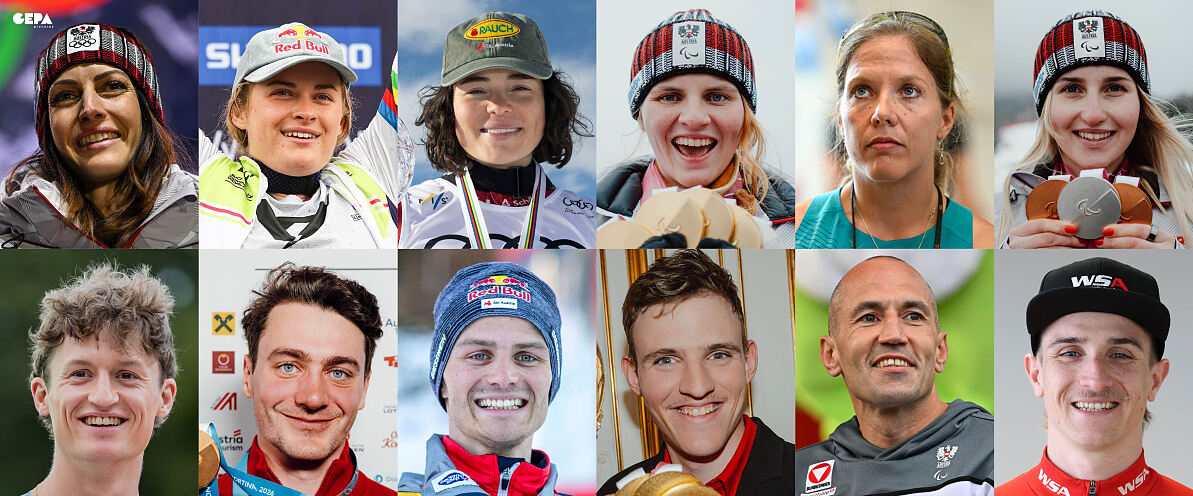 Top 3 2026 Sportlerinnen und Sportler mit und ohne Behinderung