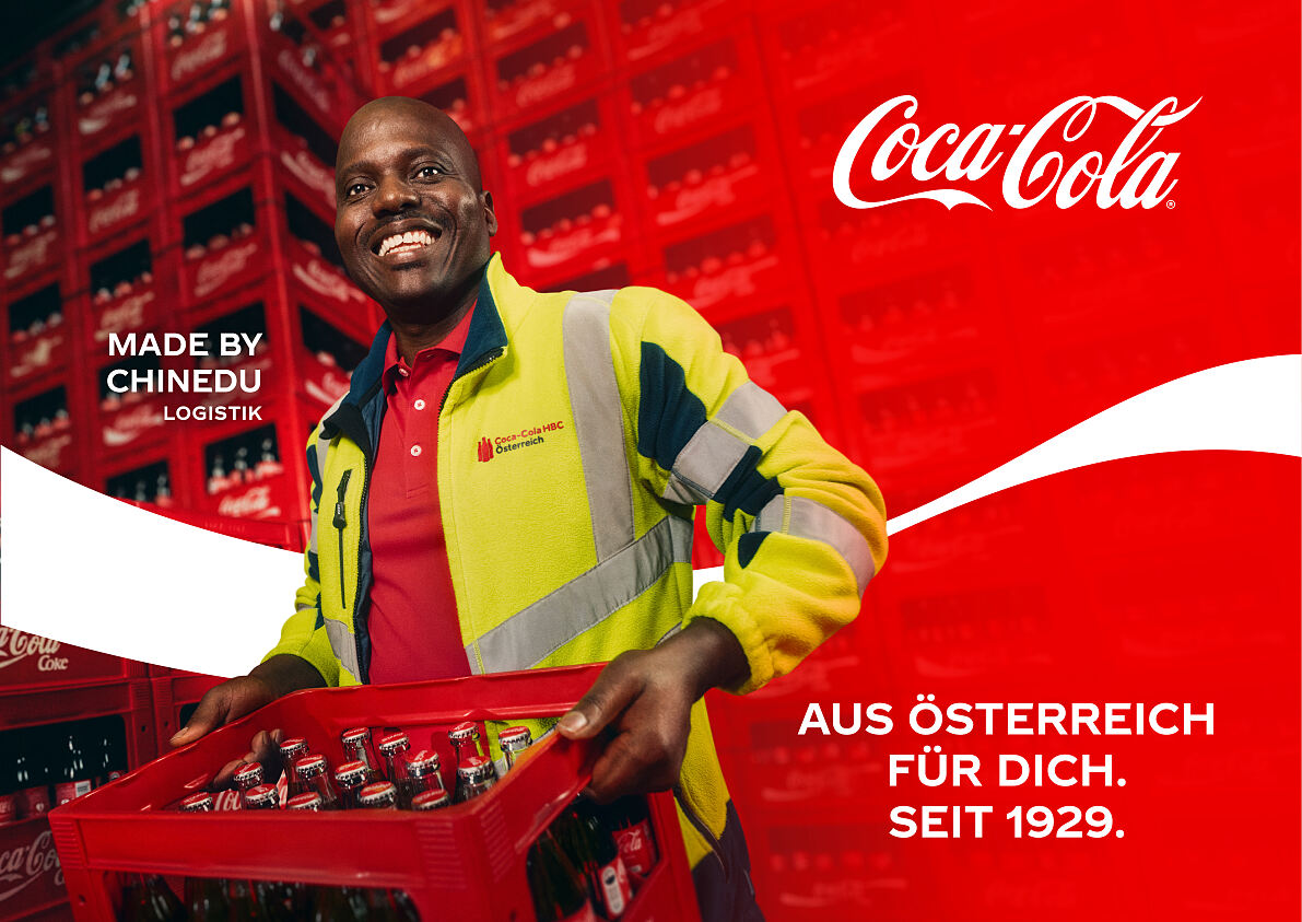 Aus Österreich für dich-Kampagne mit Chinedu Joseph Isichei