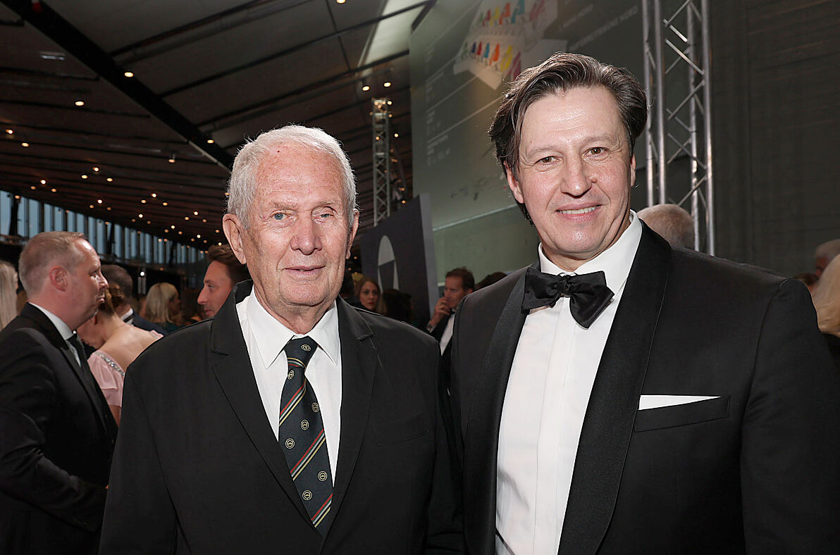 Formel 1-Größe Dr. Helmut Marko und SMA-Präsident Michael Schuen
