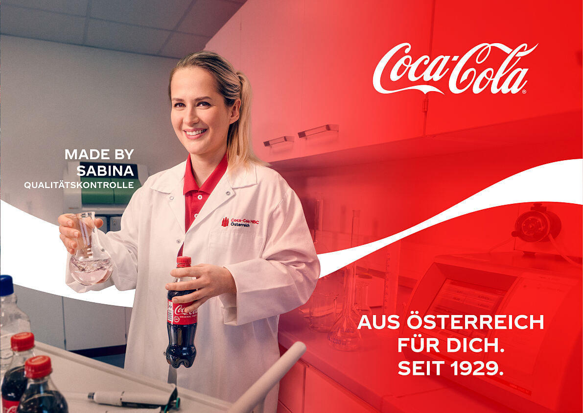 Aus Österreich für dich-Kampagne mit Sabina Nalesnik
