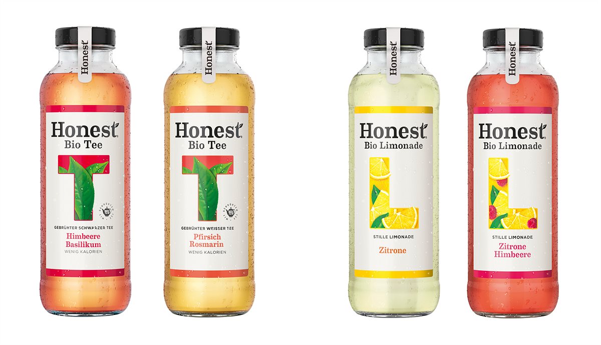 Honest Bio-Tee und Bio-Limonaden