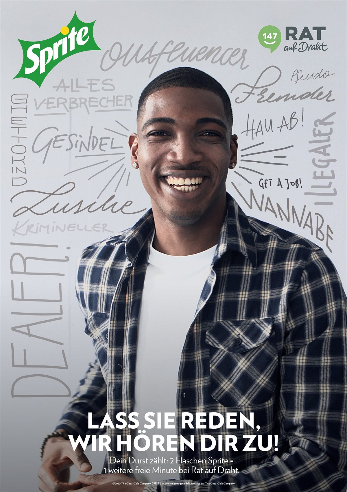 Sprite Lass Sie reden Sujet mit Abraham