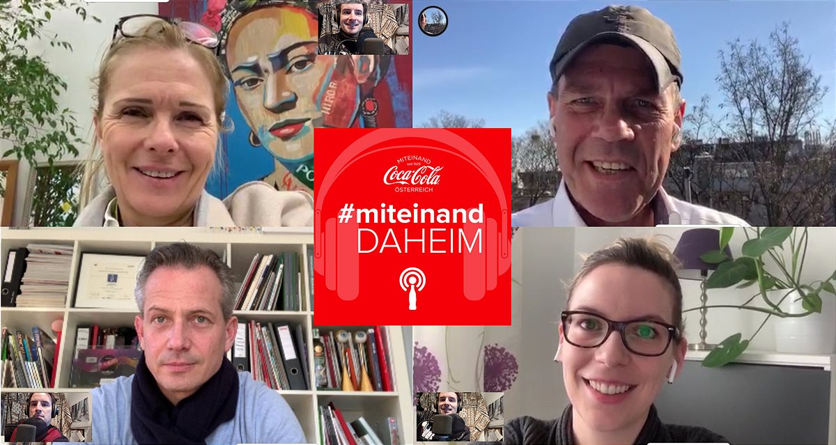 Coca-Cola #miteinand daheim Podcasts