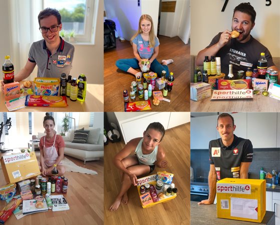 Sporthilfe Goodie Bag für Athletinnen und Athleten