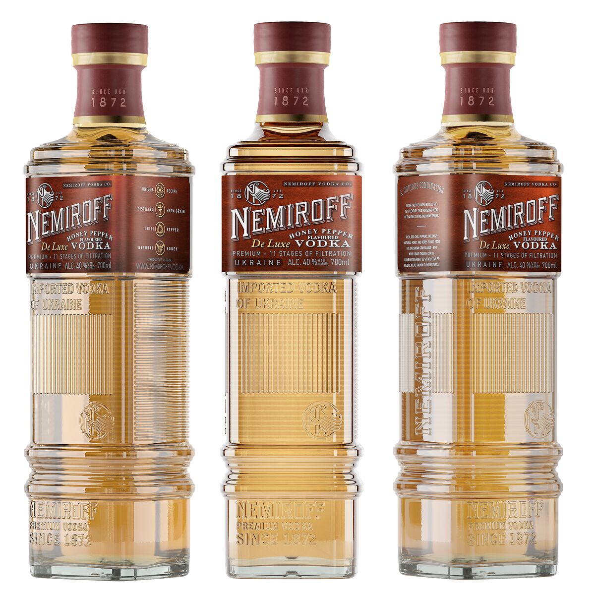 Nemiroff Deluxe Honey Pepper Vodka