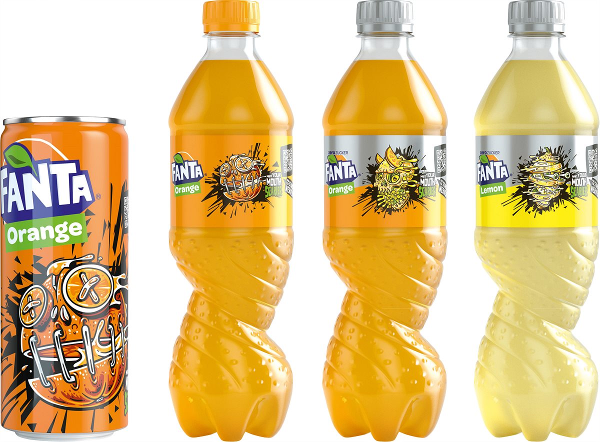 Fanta-Halloween-Packungen