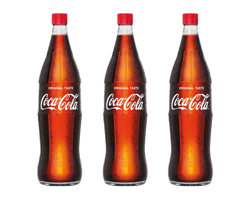 Die Coca-Cola 1 Liter Mehrweg-Glasflasche ist da!