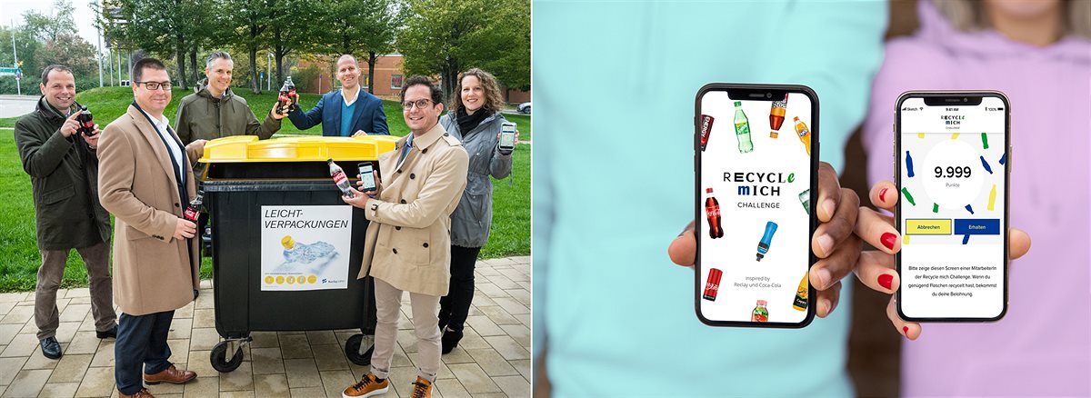 Start der neuen App von Coca-Cola Österreich und Reclay Group