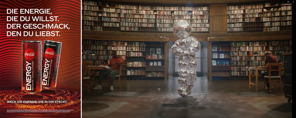 Coca-Cola Energy Kampagne 2021