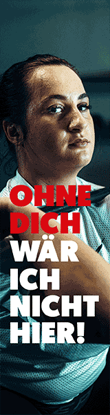 Banner Zusammen unschlagbar 160x600 Sarah Fischer