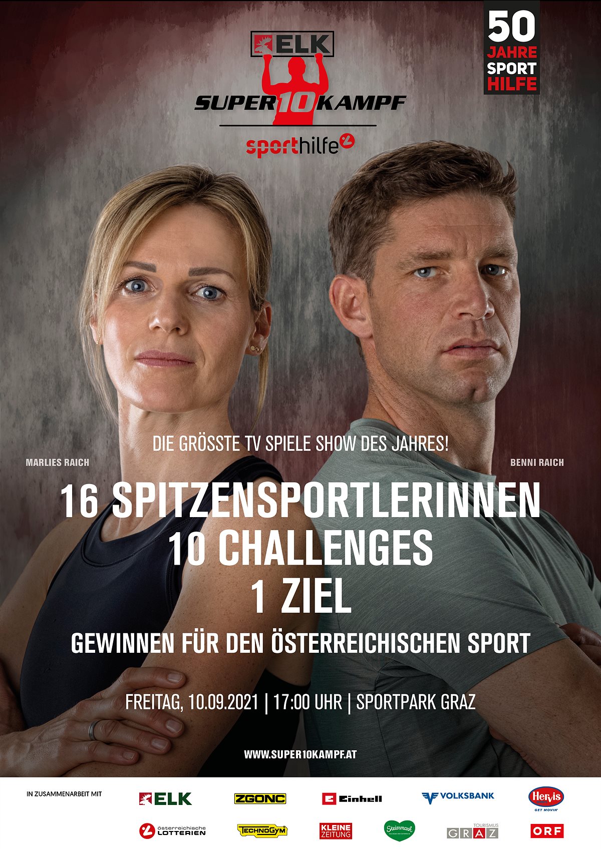 ELK Sporthilfe Super10Kampf - Plakat - Showaufzeichnung