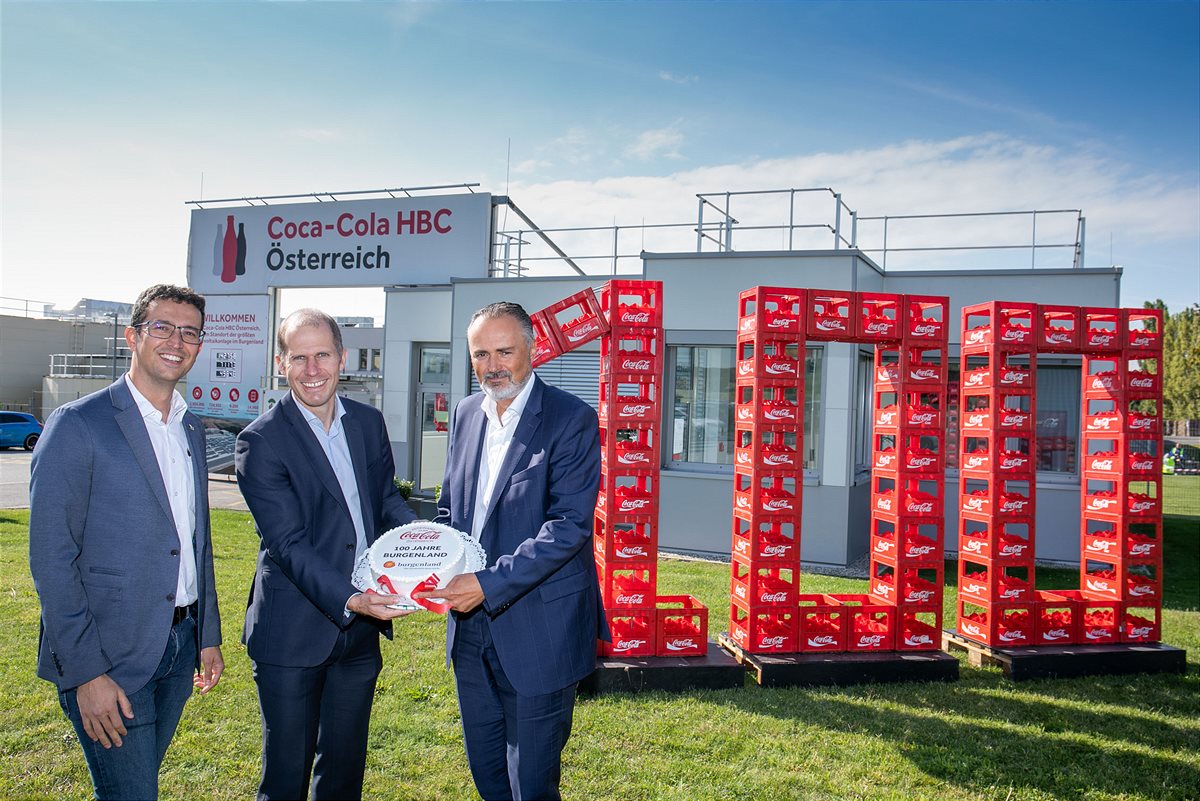 Coca-Cola HBC Österreich gratuliert dem Burgenland zum 100. Geburtstag