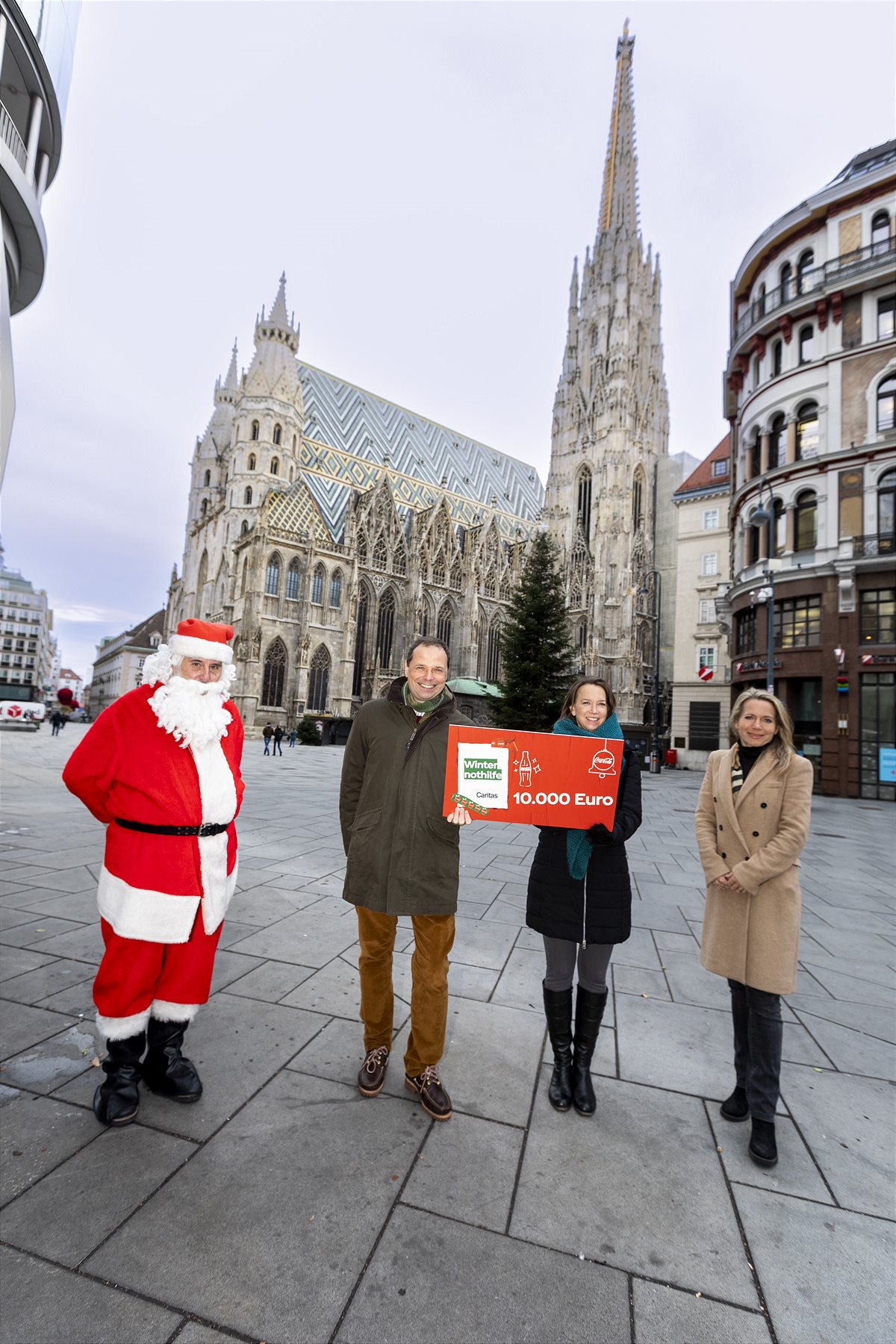 10.000  Euro für die Caritas Winternothilfe
