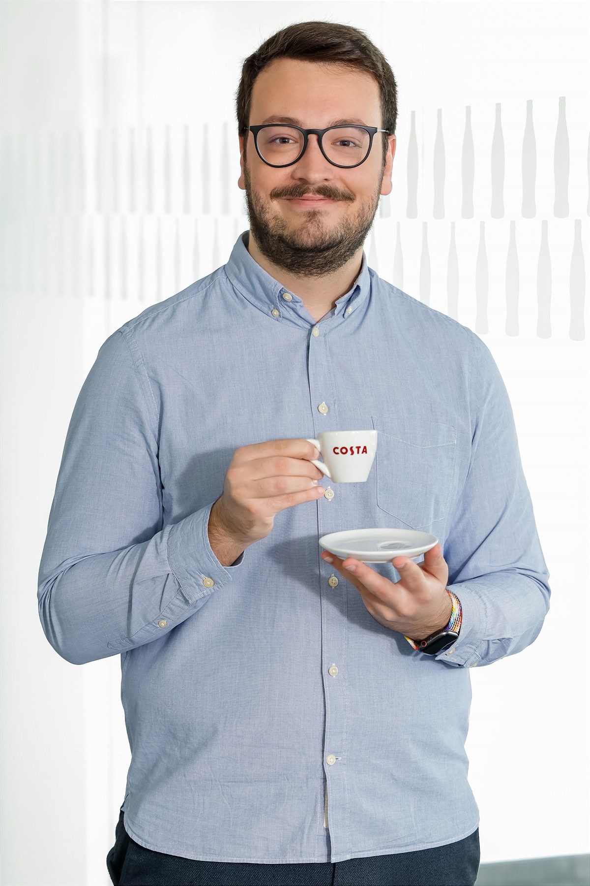 Costa Coffee Brand Ambassador David Riedel
