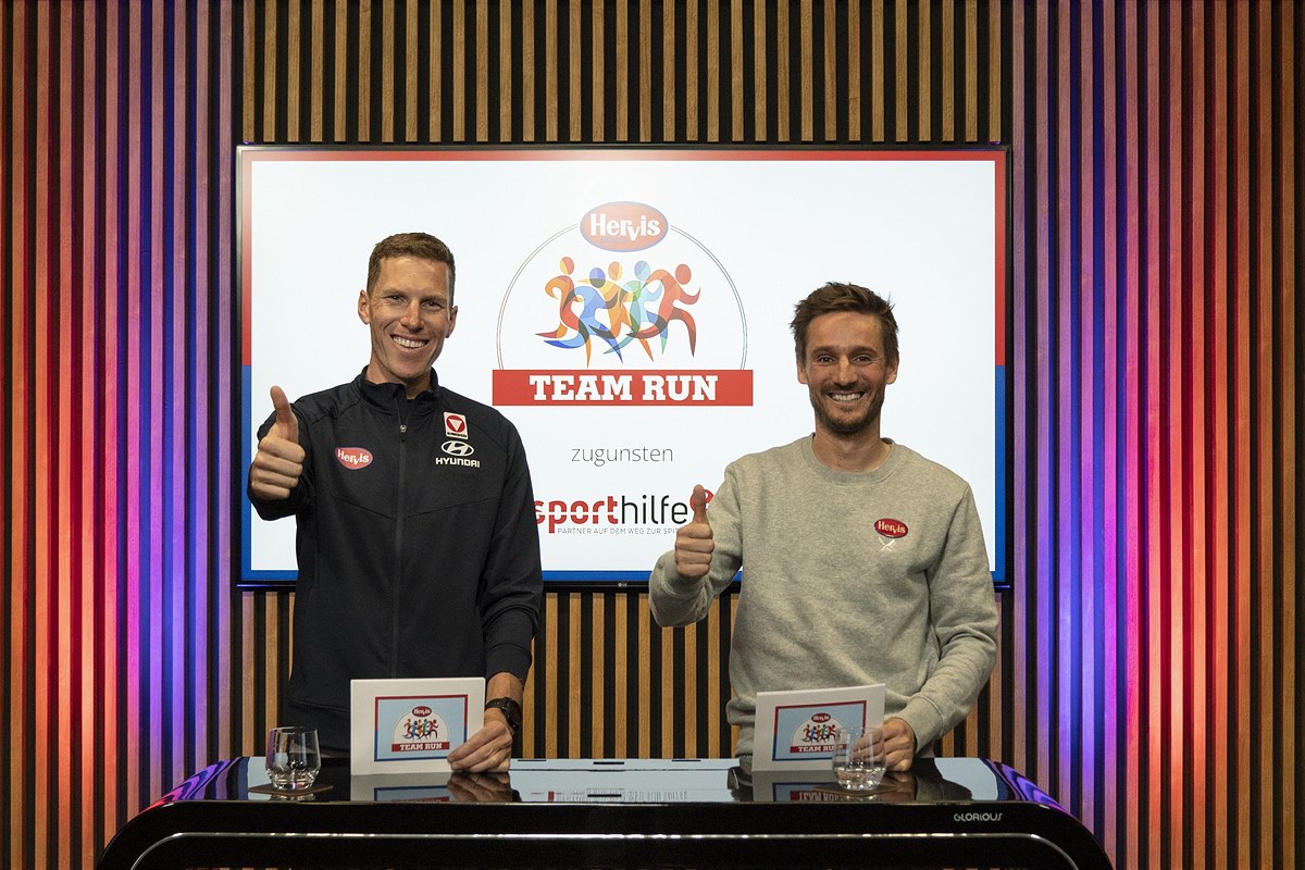 Hervis Team Run Verleihung