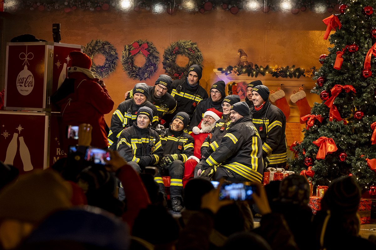 Der Coca-Cola Weihnachtsmann war in LaaThaya