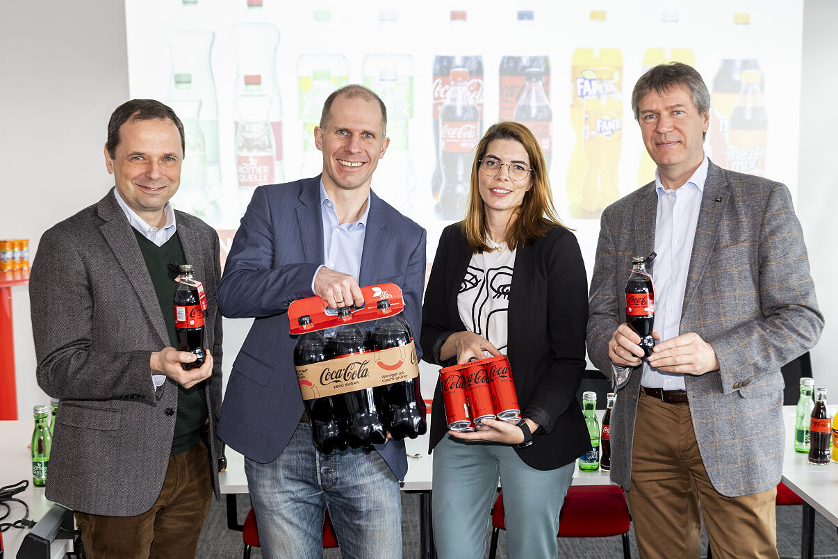 Verpackungsinnovationen von Coca-Cola Österreich