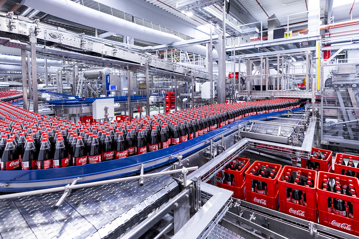 Mehrwegglas-Abfülllinie Coca-Cola HBC Österreich