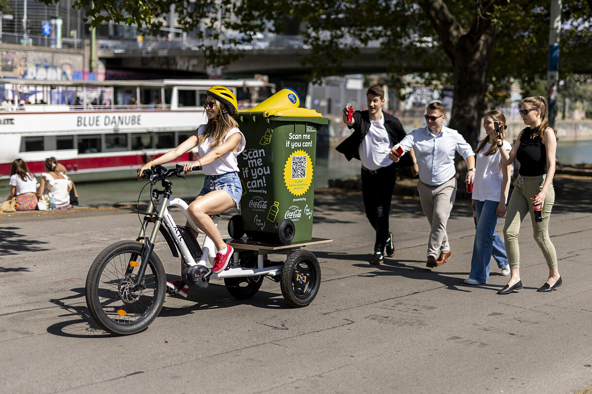 Digi Cycle | Coca-Cola HBC Österreich Sammelaktion