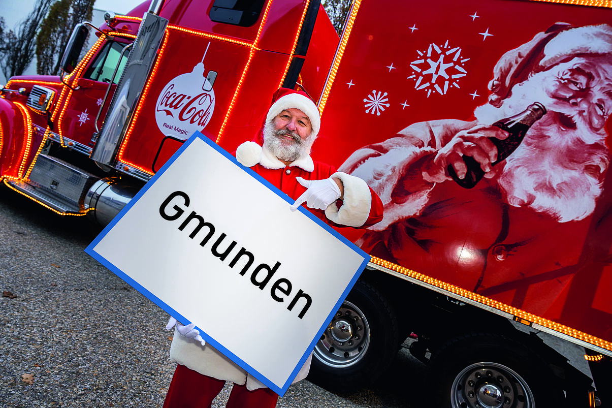 Gmunden_Coca-Cola Weihnachtstruck