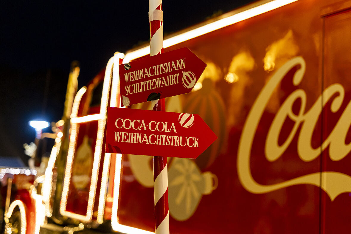 Der Coca-Cola Weihnachtstruck kommt nach Niederösterreich