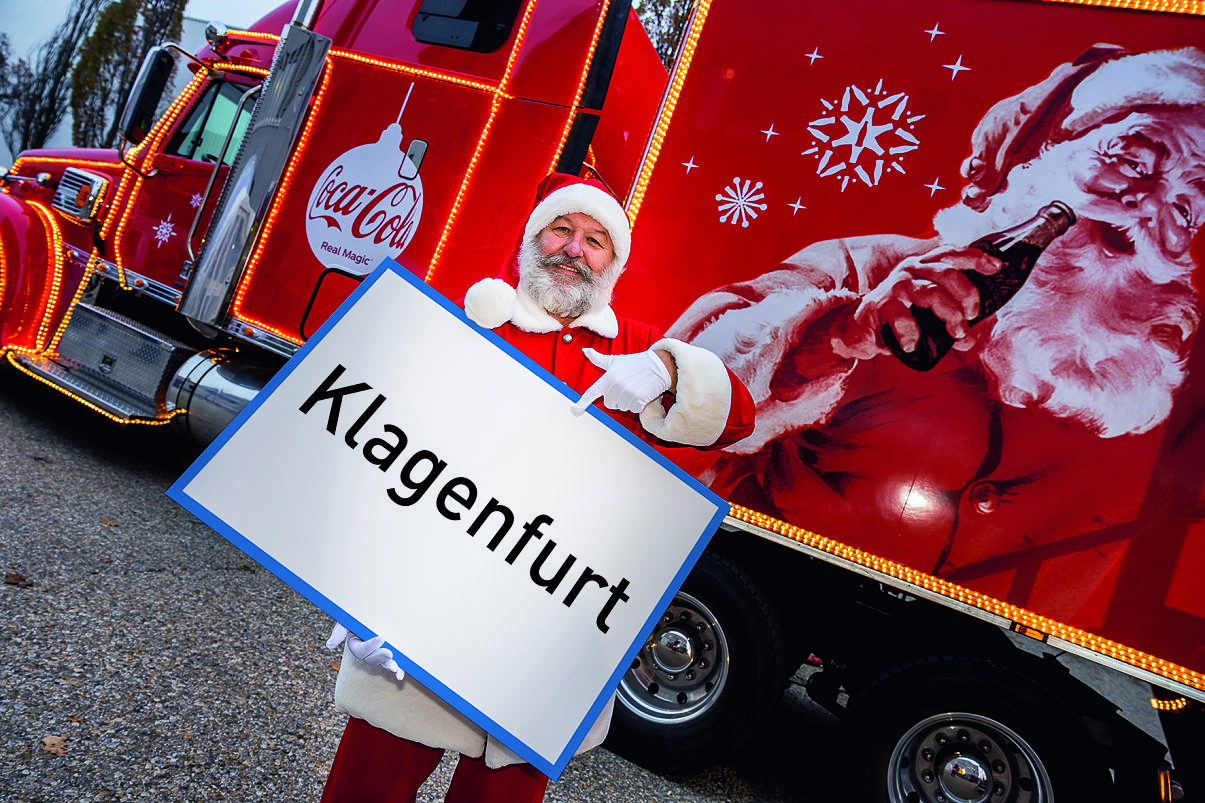 Klagenfurt_Coca-Cola Weihnachtstruck
