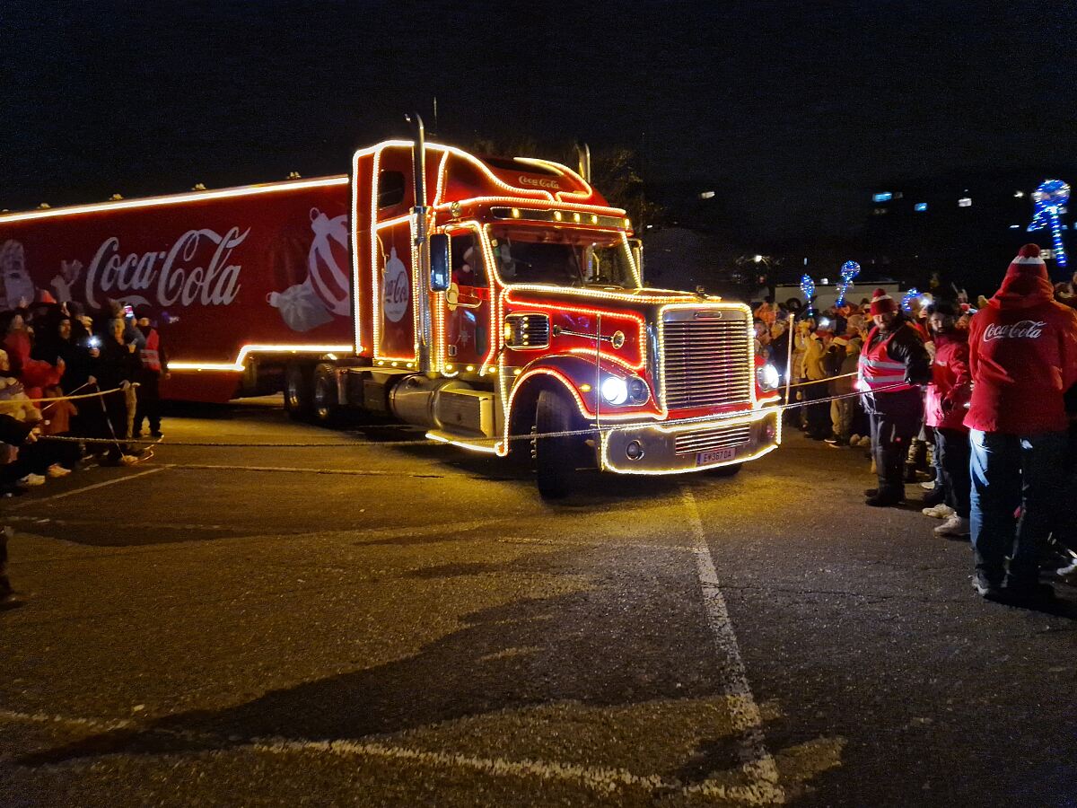 Coca-Cola Weihnachtstruck Linz (3)