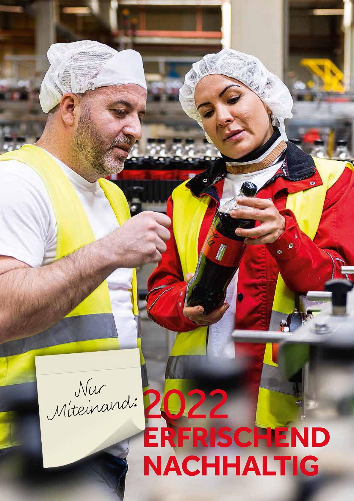 Cover Nachhaltigkeitsbericht 2022