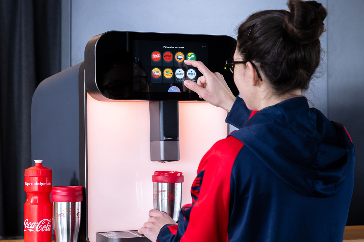 Coca-Cola Freestyle Compact bei den Special Olympics (1)
