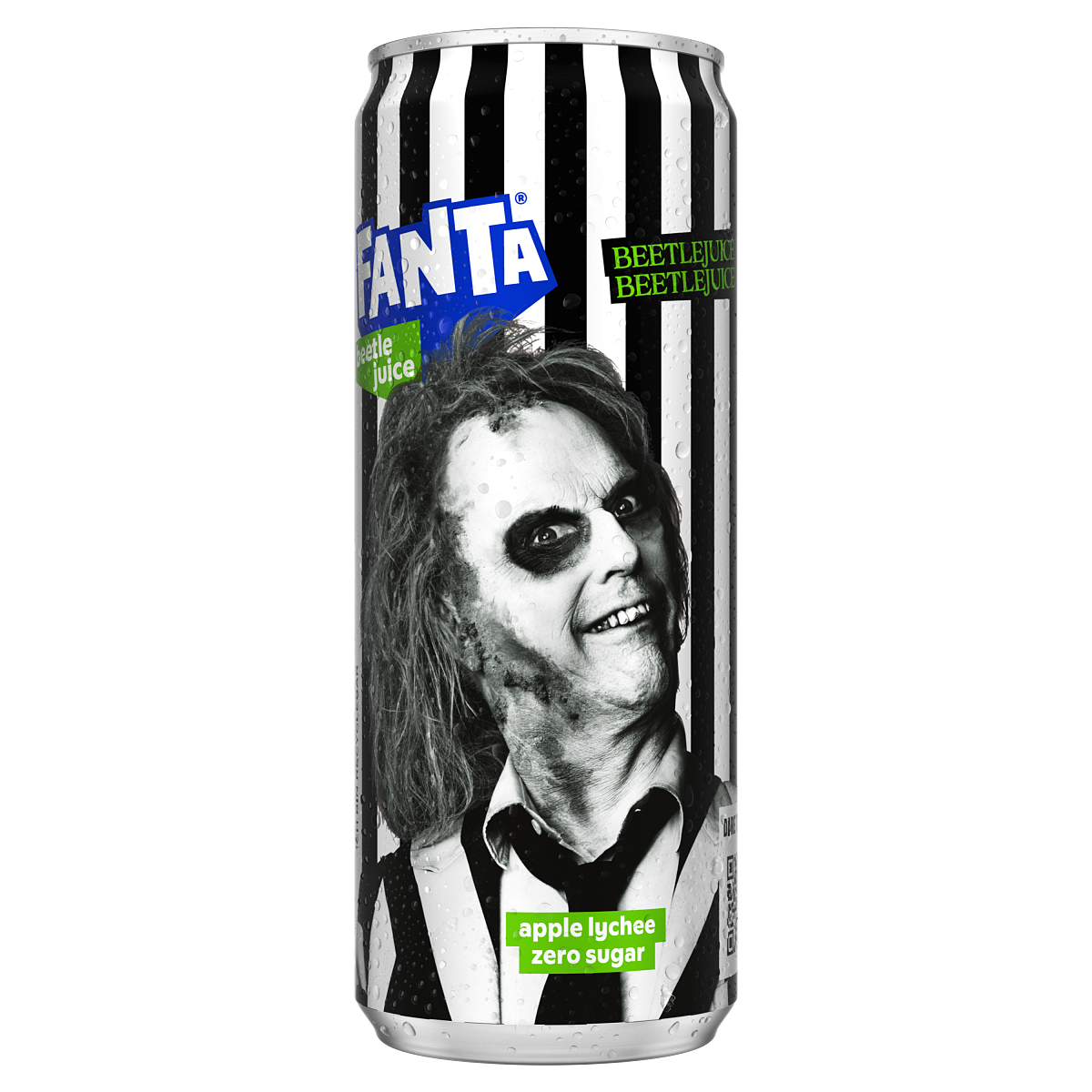 Fanta Zero Sugar Apfel-Lychee Beetlejuice