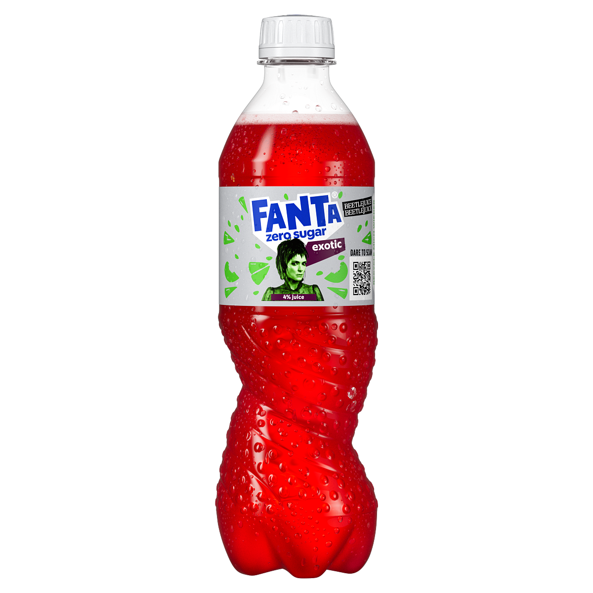 Fanta Zero Sugar Exotic Beetlejuice