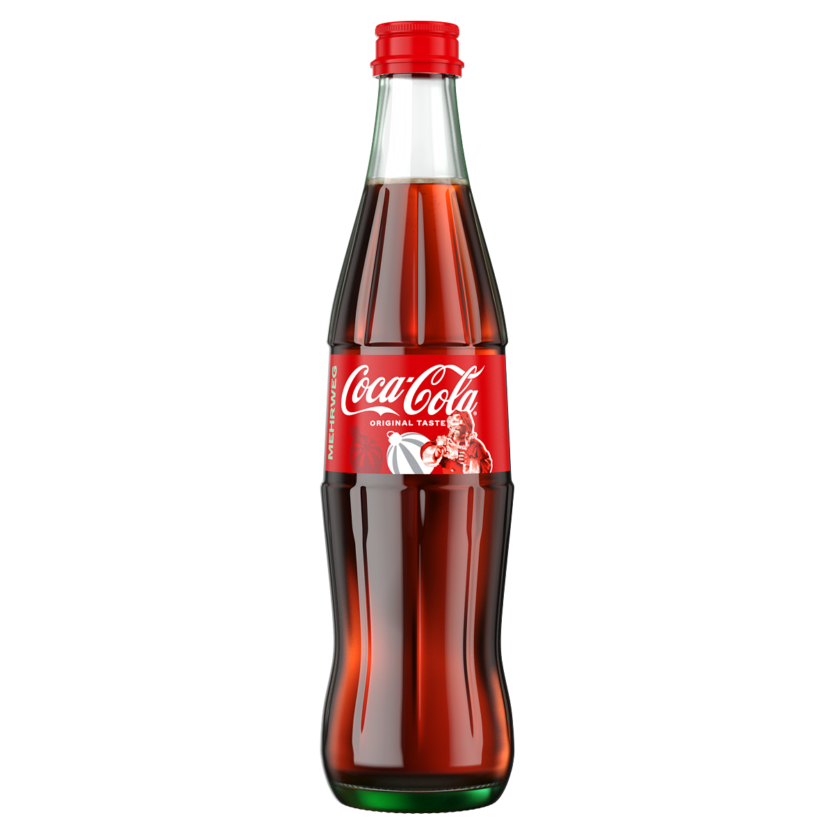 Coca-Cola 400ml Glas Xmas