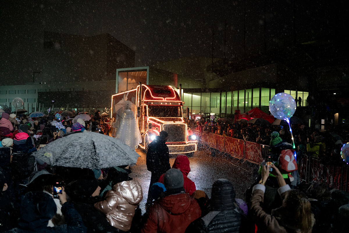 Coca-Cola Weihnachtstruck Bregenz 3