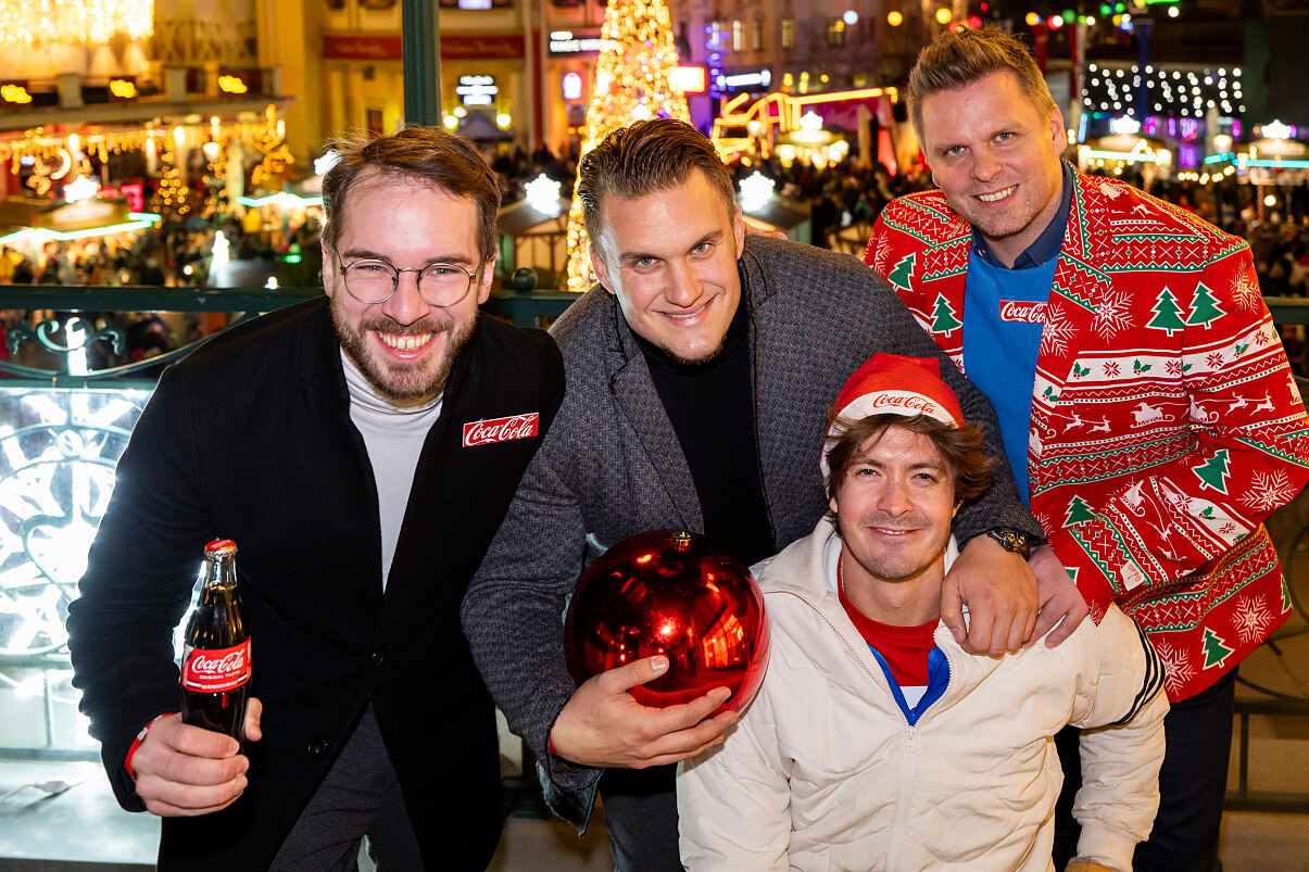 Coke Weihnachtstruck Prater (4)