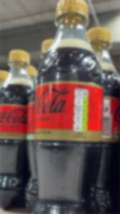 Coca-Cola zero zero PET-Flasche mit neuem Pfandlogo