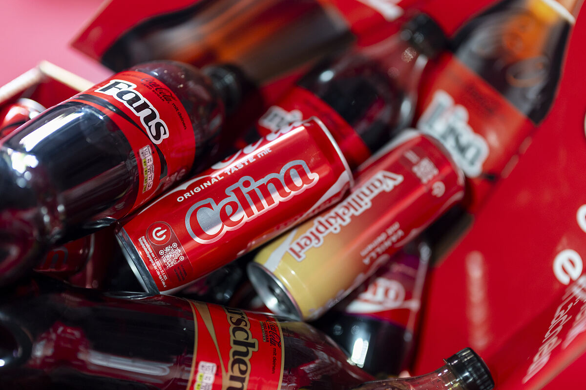 Teile ein Coca-Cola Event